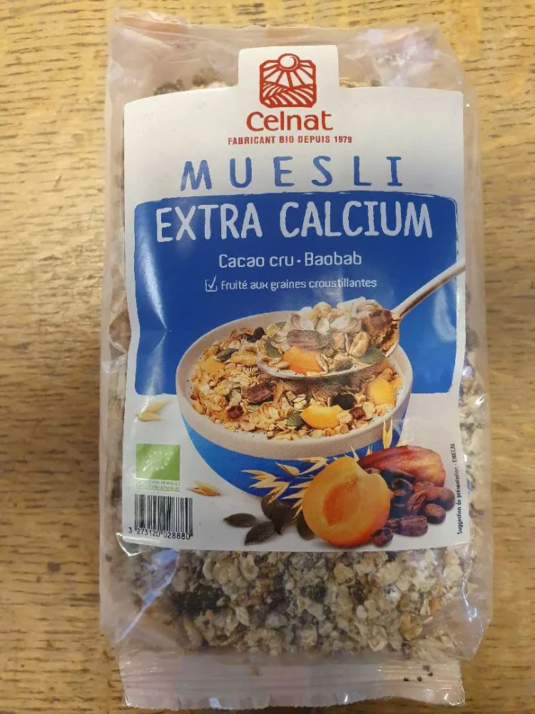 Muesli extra calcium