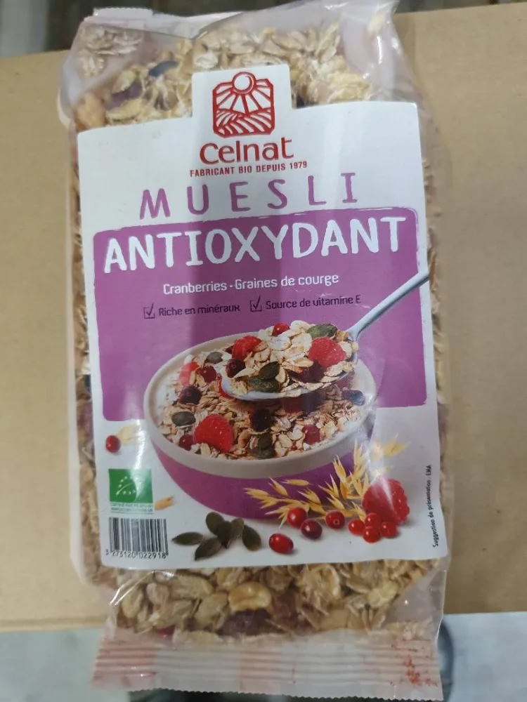 Muesli antioxydant