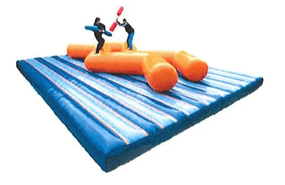 Inflatable play equipment