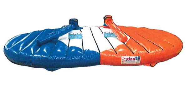 Inflatable play equipment