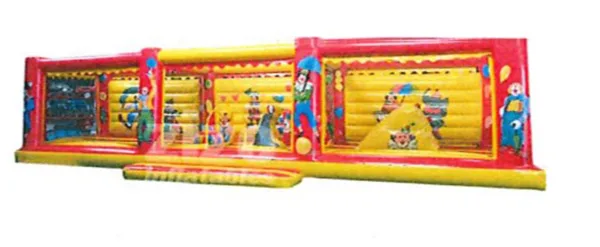 Inflatable play equipment