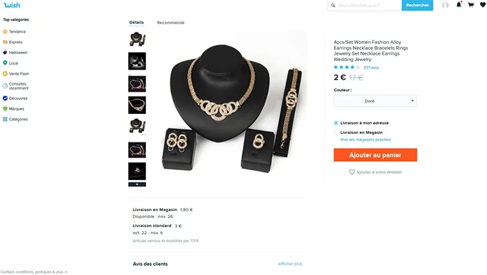 Jewellery set