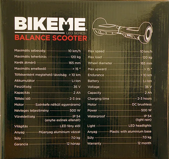 Self-balancing scooter (hoverboard)