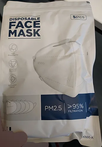 Particle filter mask