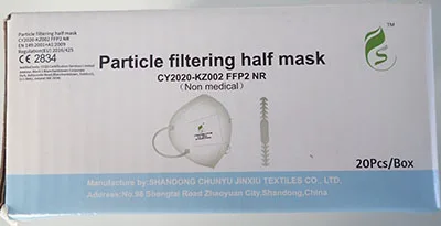 Particle filter mask