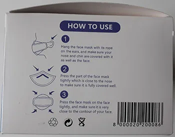Particle filter mask