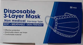 Particle filter mask