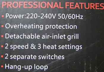 Hair dryer