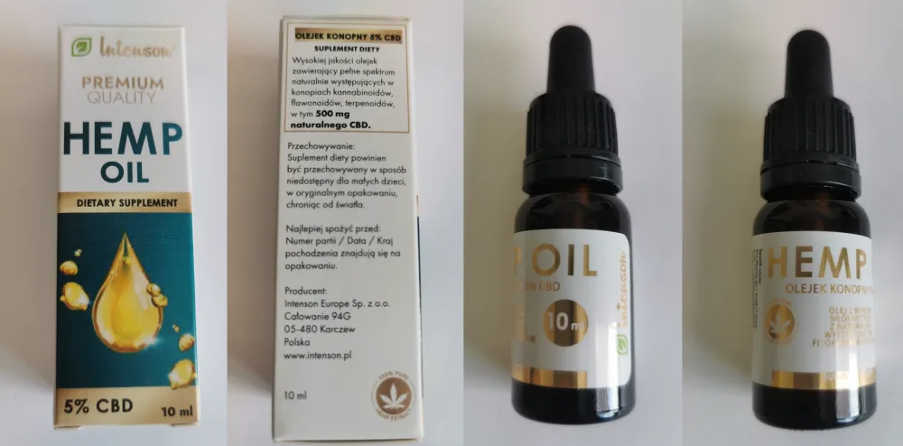 Ostrzeżenie publiczne dotyczące żywności: Stwierdzenie niedozwolonego ekstraktu z konopi włóknistych oraz zawartość Δ9-tetrahydrokannabinol (Δ9-THC) na poziomie 0,9 g/kg, 1,2 g/kg, 1,5 g/kg w produktach pn. PREMIUM QUALITY HEMP OIL, olejek konopny 10%, 5 ml i 10 ml oraz PREMIUM QUALITY HEMP OIL, die