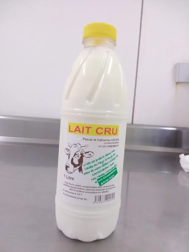 Lait cru