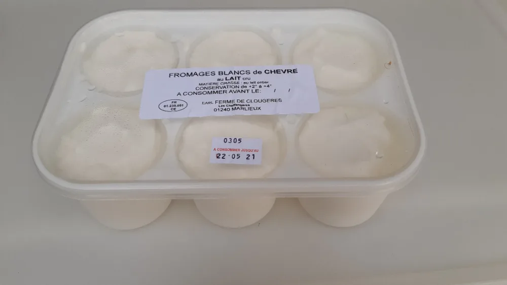 Fromages de chevre et faisselle de chevre