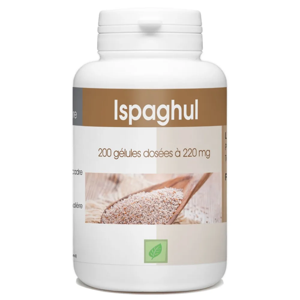Gélules d'ispaghul (psyllium)