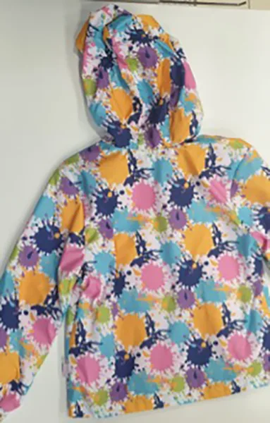 Raincoat with hood