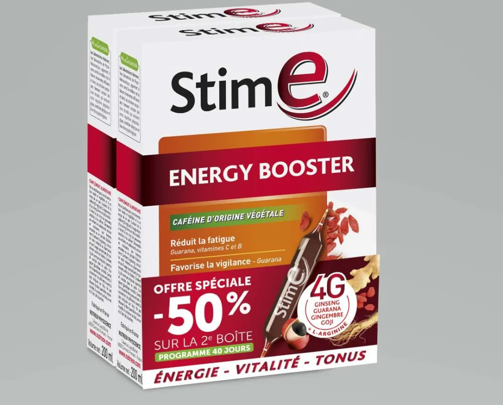 Stim e energy booster ampoules