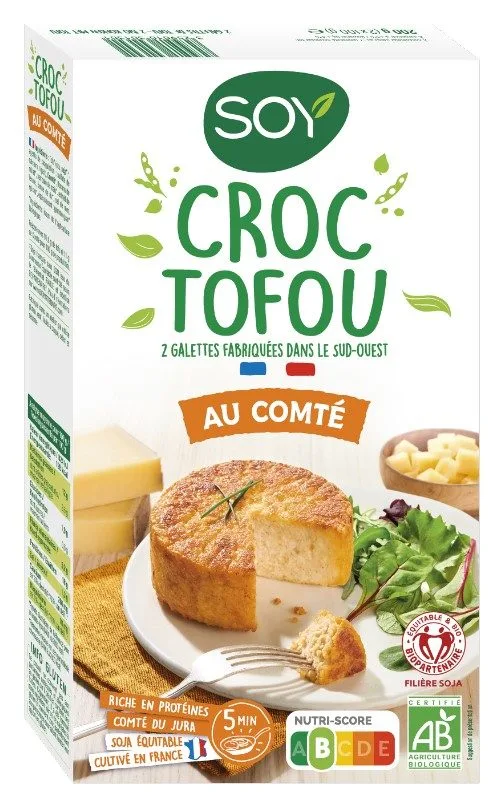 Croc tofou au comté