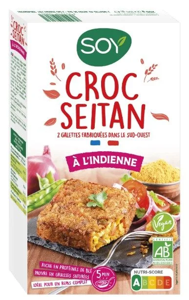 Croc’ seitan indienne