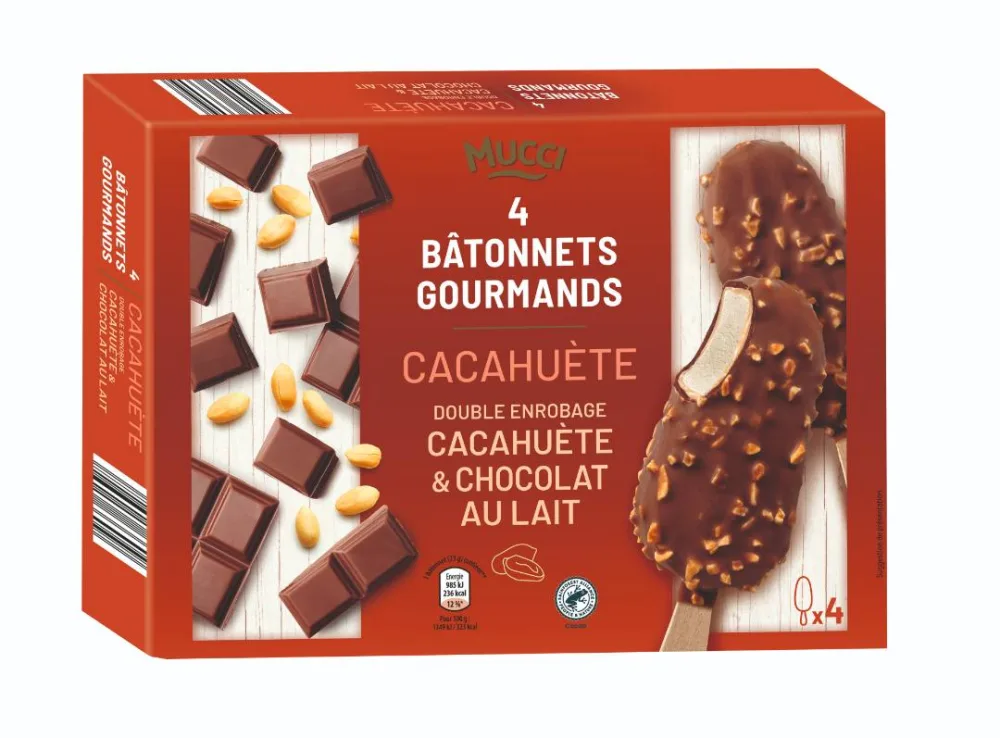 4 bâtonnets gourmands 292g