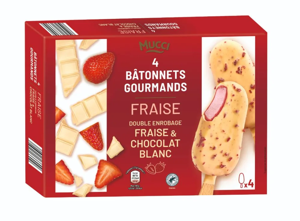 4 bâtonnets gourmands 292g