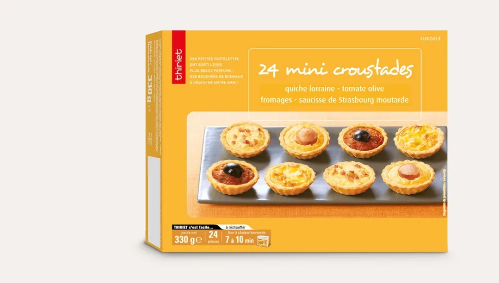 24 mini croustades