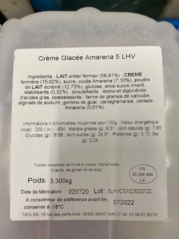 Cremes glacees