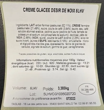 Cremes glacees