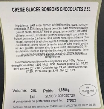 Cremes glacees