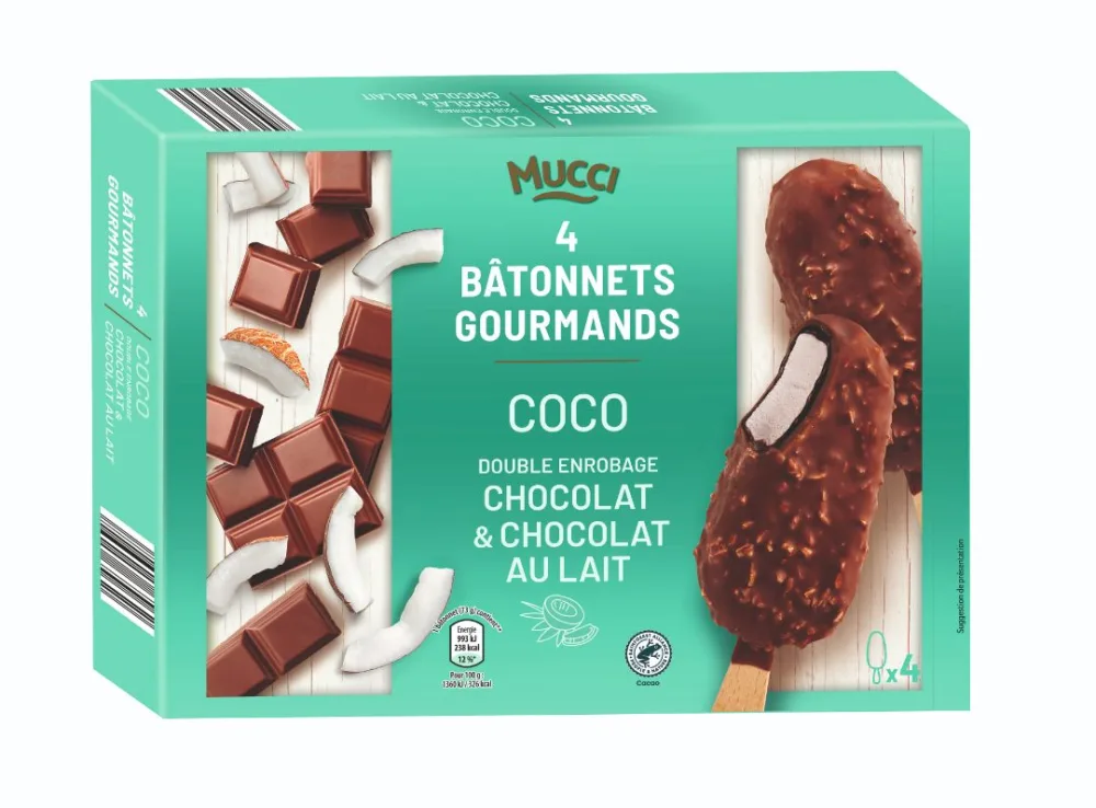 4 bâtonnets gourmands 292g