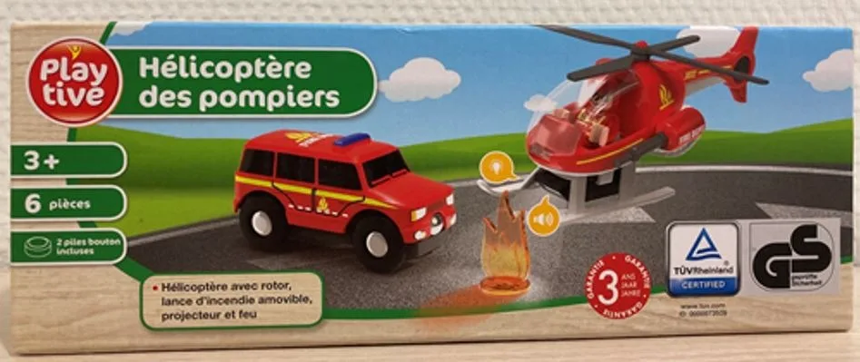 Hélicoptère des pompiers