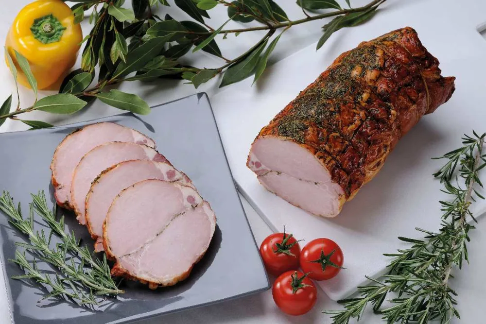Roti de porc cuit
