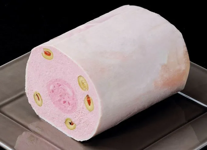 Pate medaillon aux olives rond