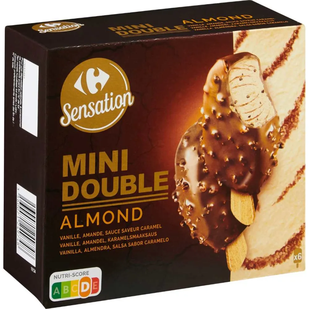 Bâtonnets mini double almond