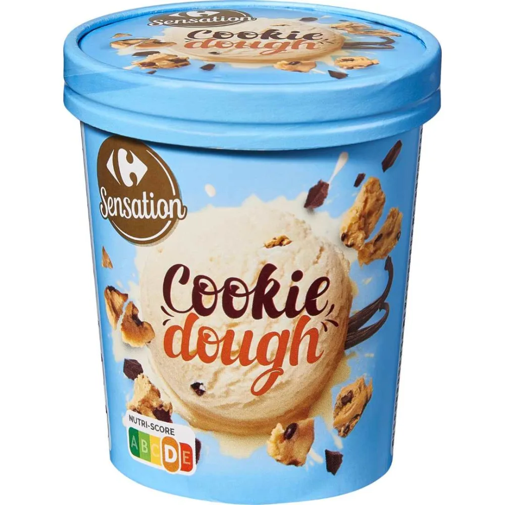 Glace cookie dough