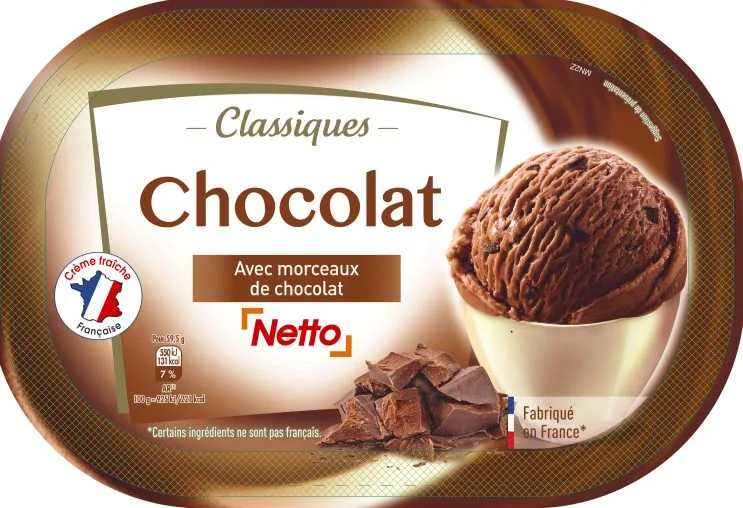 Netto 1l chocolat