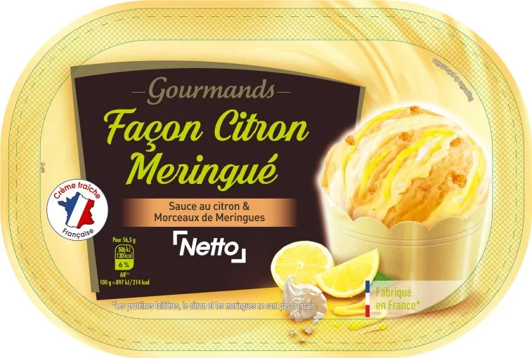 Netto 0.9l citron meringue