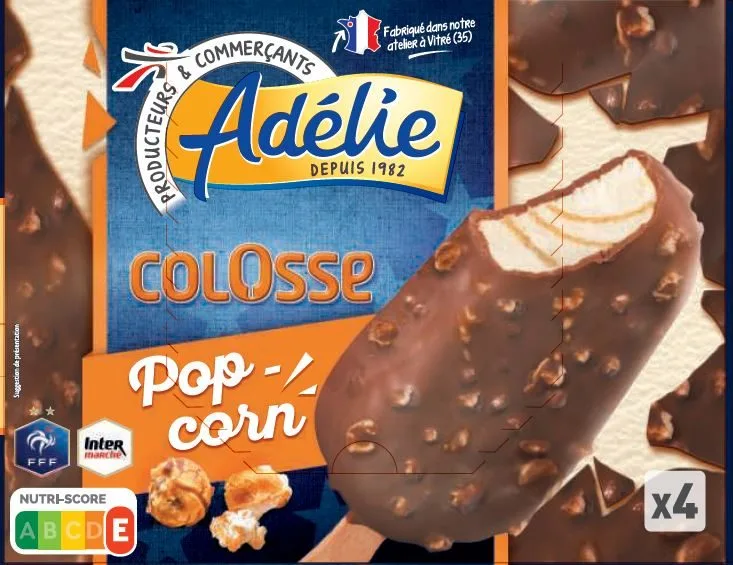 Adelie colosse 4x80ml popcorn