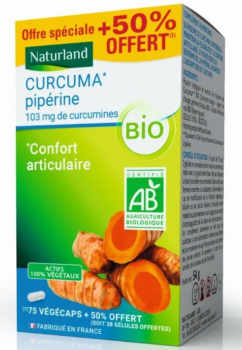 Curcuma & piperine bio