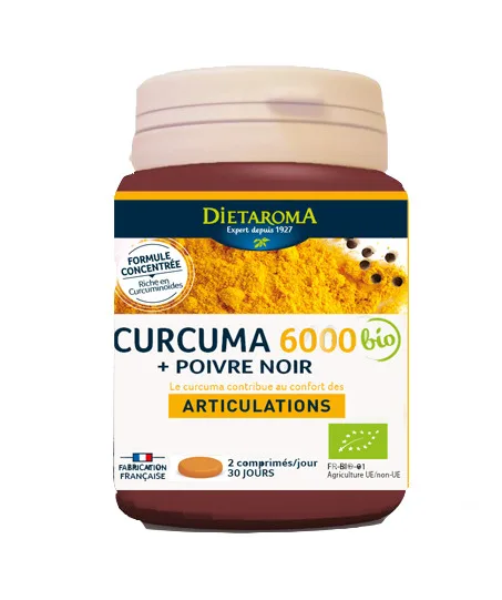 Curcuma 6000 + poivre noir