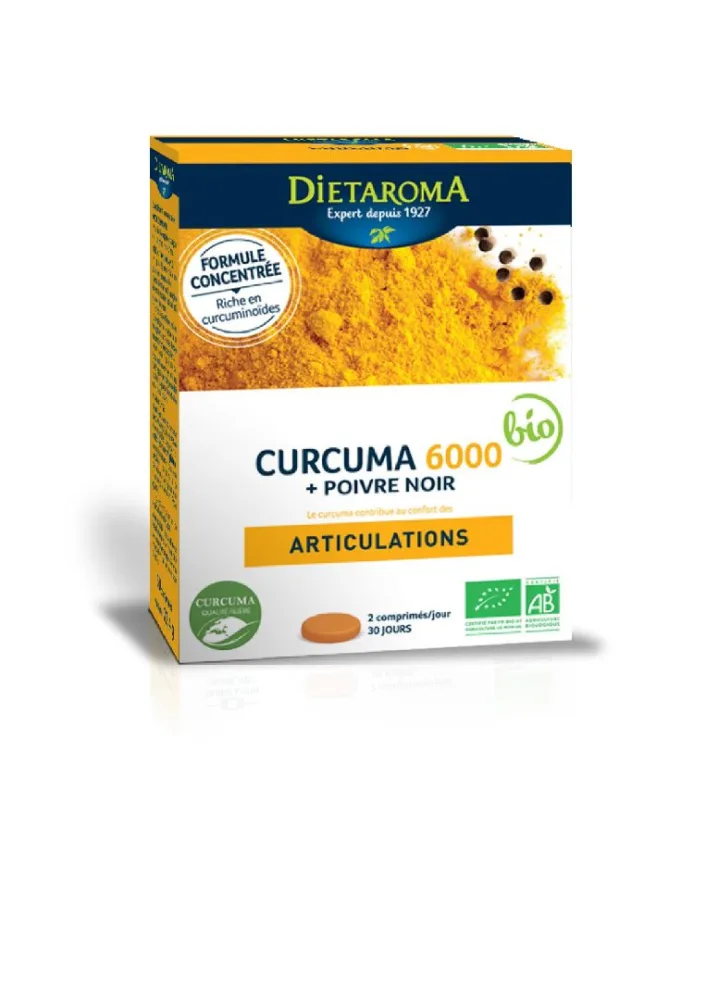 Curcuma 6000 + poivre noir