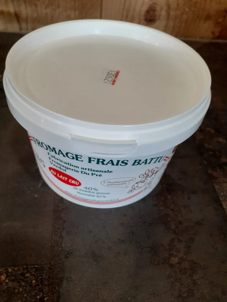 Fromage blanc au lait cru