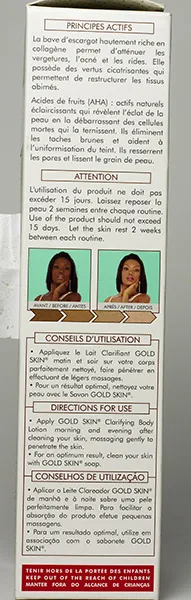 Skin lightening cream
