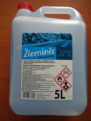 Car windscreen washing fluid