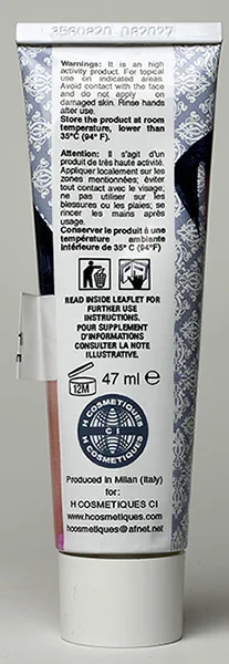 Skin lightening cream