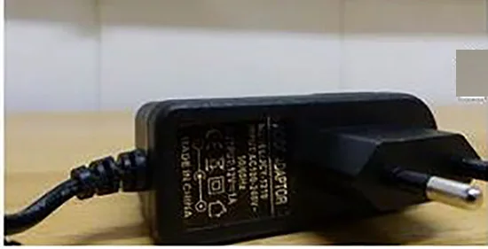 Adapter with mains cable