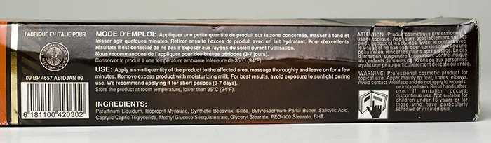 Skin lightening cream