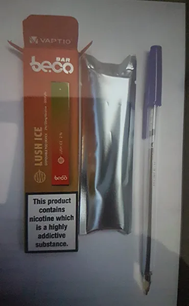 Single-use electronic cigarette