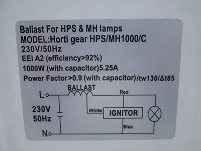 Control gear for discharge lamp