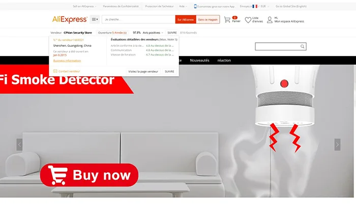 Smoke detector/alarm