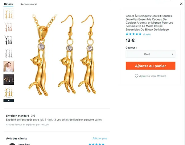 Jewellery set