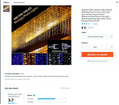 LED lighting chain