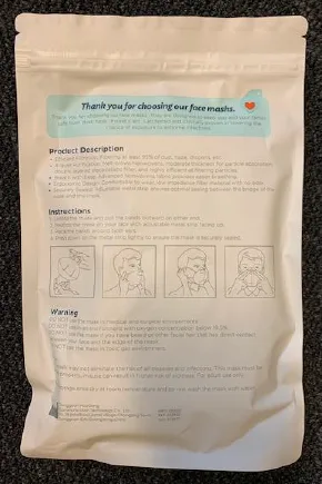 Particle filter mask